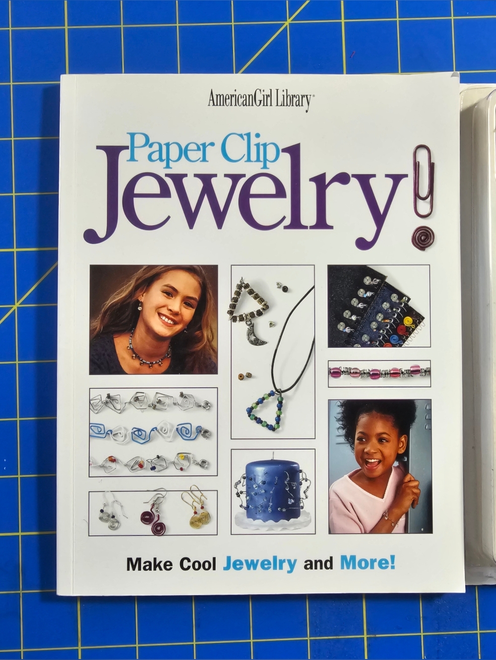 American Girl Paper Clip Jewelry book & craft set